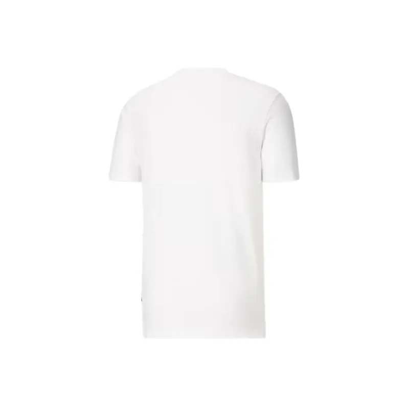 PUMA Hoops Court T-Shirts Men White-1