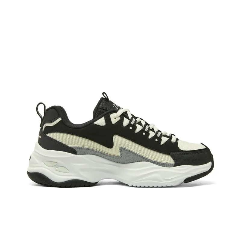 Skechers Dlites 1.0 'Black Beige' Women's-1