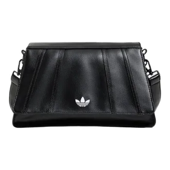 Adidas Polyurethane Coated Film Shoulder Bag Regular Women's Black
