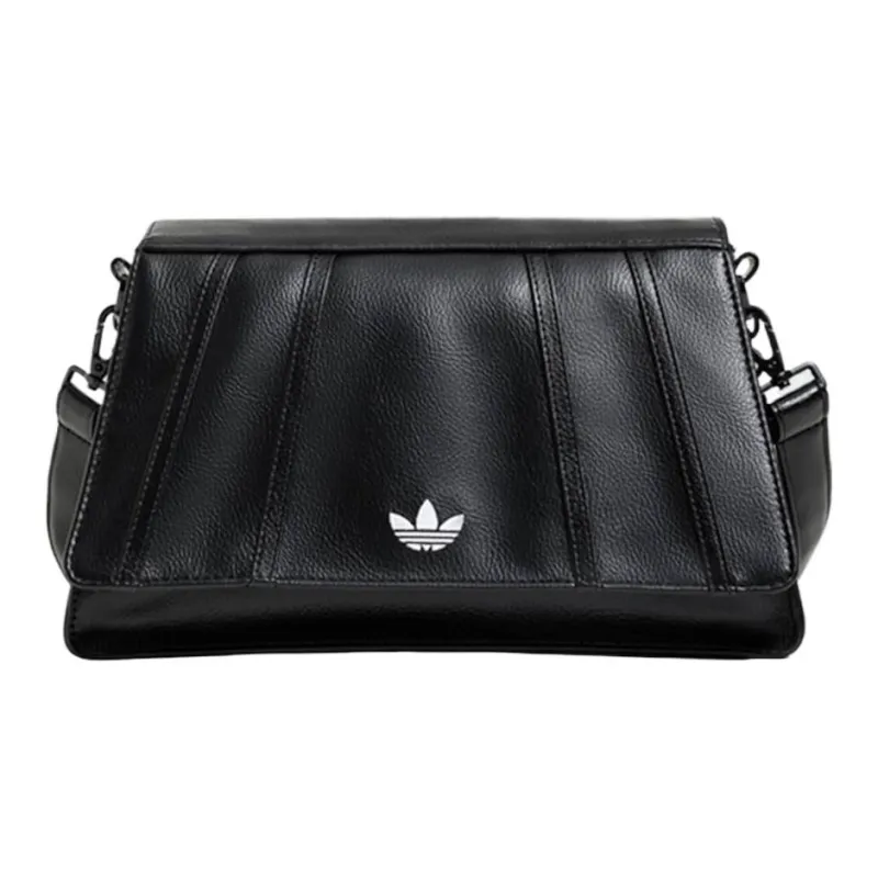 Adidas Polyurethane Coated Film Shoulder Bag Regular Women's Black-0