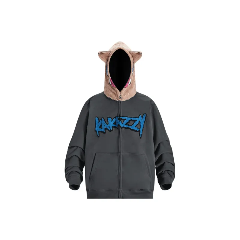 KAKAZZY Sweatshirt Unisex Dark Gray-1