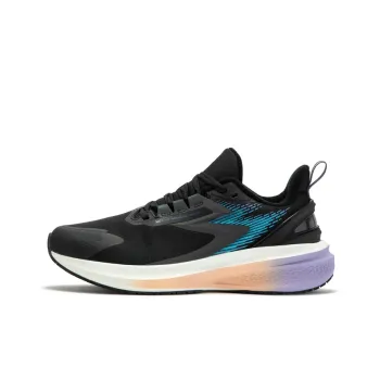 361° Rainy Day 7.0 Warm Cushioning Wear Resistant Slip Resistant Low Top Running Shoes Women's Obsidian Black