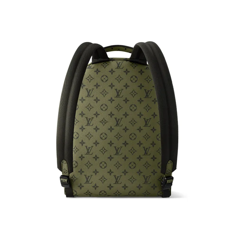 LOUIS VUITTON Discovery Backpack Pm Khaki Green/Vermillion Red-2