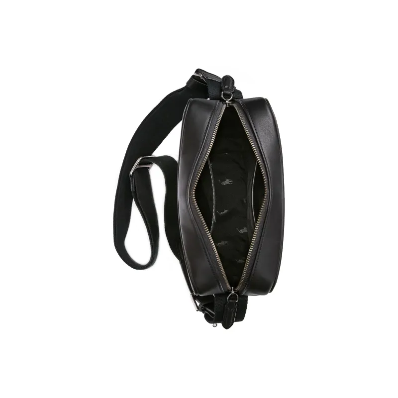 Polo Ralph Lauren Cow Leather Shoulder Bag Crossbody Bag Regular Men's Black-3