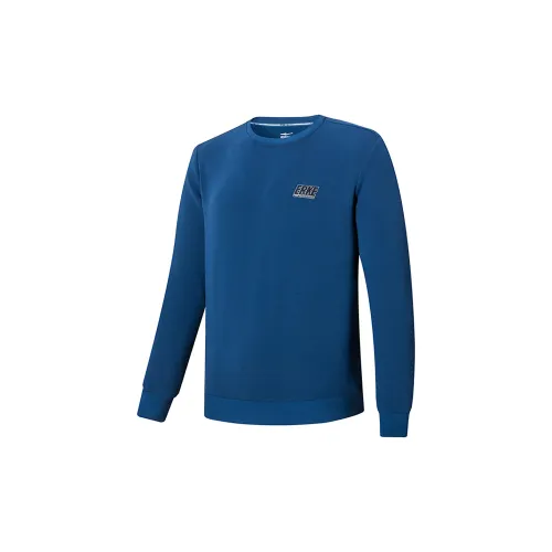 Erke Sweatshirts Men Microchip Blue