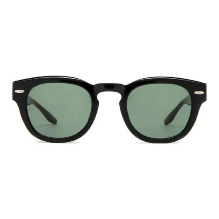 BARTON PERREIRA Acetate Irregular Shape Sunglasses Unisex Black-1