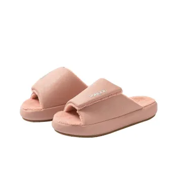 Far port Slide Slippers Unisex Brown