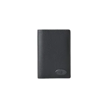 Mulberry Cow Leather Passport Holder Women's Black
