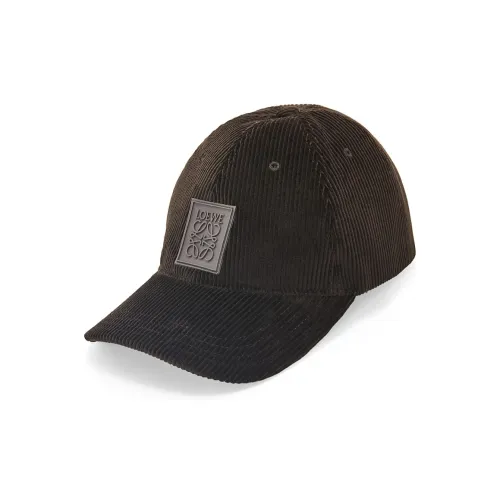 LOEWE Baseball Caps Women's Brown