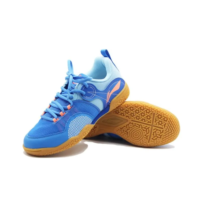 LiNing Playing With Ease Abrasion Resistant Low Top Training Shoes Men's Blue-2