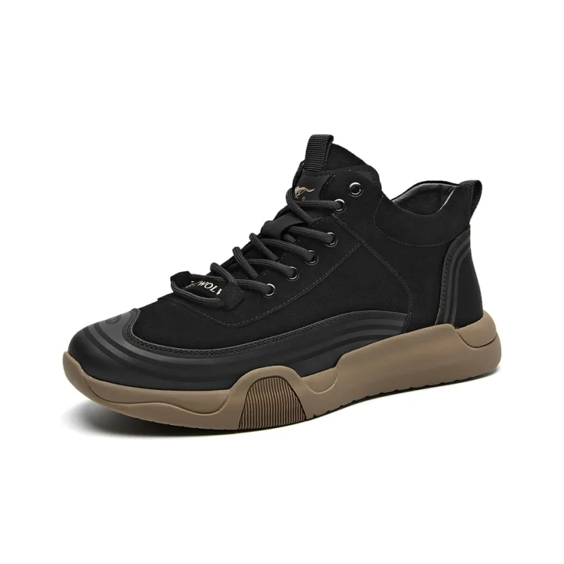 SEPTWOLVES Wear-Resistant Height Increasing Coverage High-Top Casual Shoes Men's-2