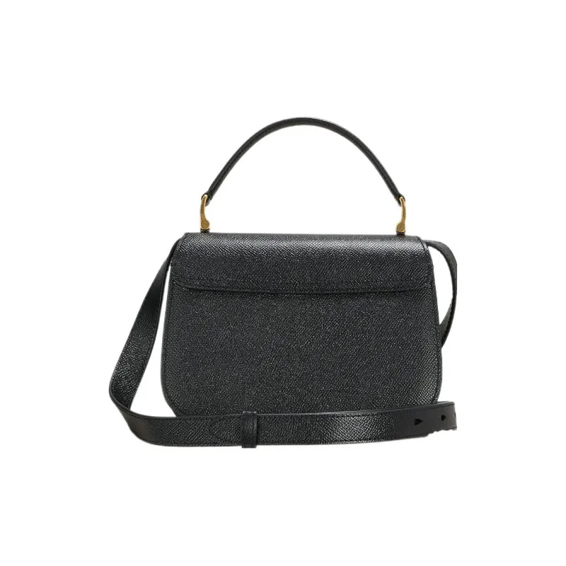 AMIPARIS Paris Logo Plaque Foldover Top Shoulder Bag-2