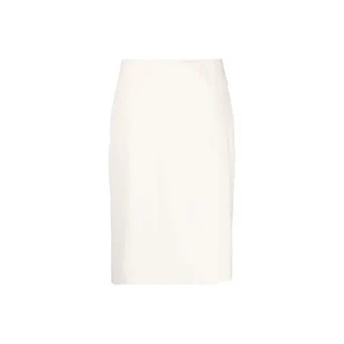 ASPESI Wrap-front Midi Skirt