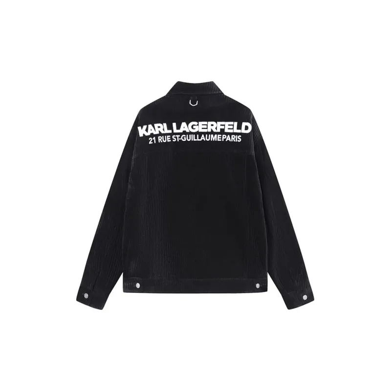 KARL LAGERFELD / Karl Lagerfeld Jeans Jackets Unisex Black-1
