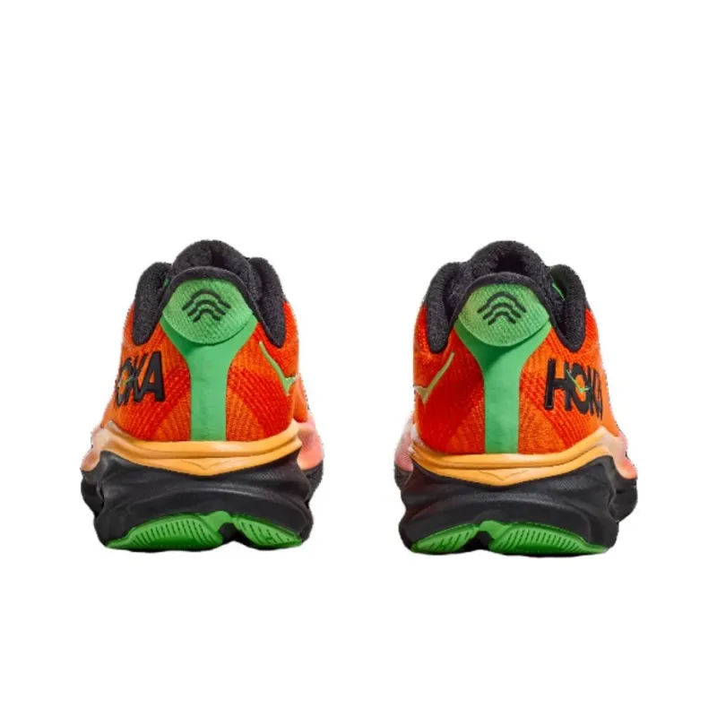 HOKA ONE ONE Clifton 9 Flame Vibrant Orange-4