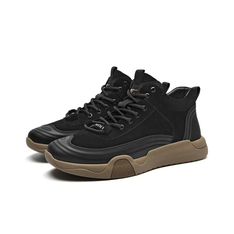 SEPTWOLVES Wear-Resistant Height Increasing Coverage High-Top Casual Shoes Men's-3