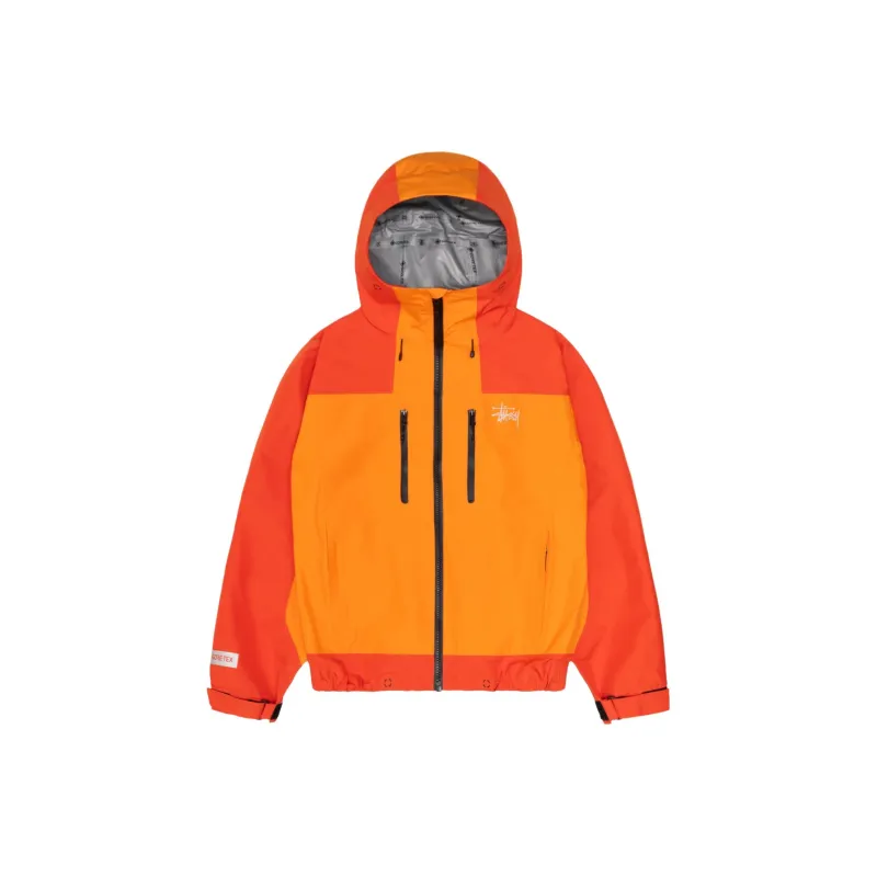 Stussy GORE-TEX Recycled Guide Shell Orange L - POIZON