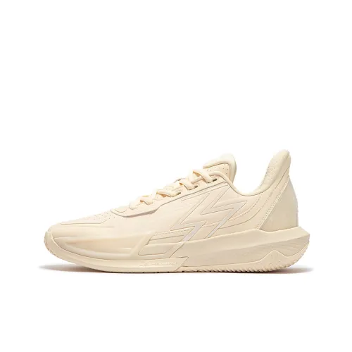 361° BIG3 4.0 PRM Basketball Shoes Men Low-Top Beige