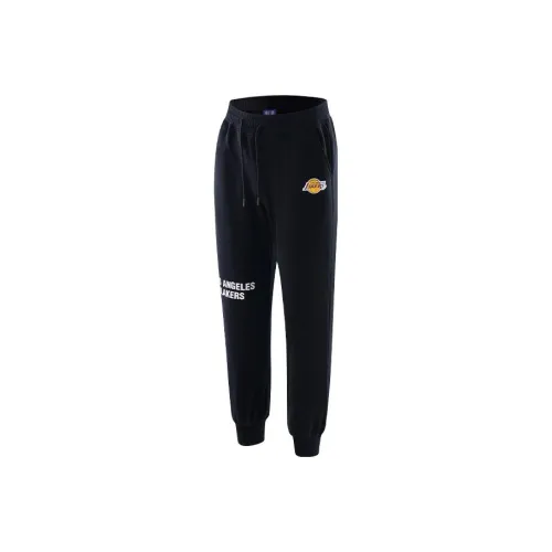 NBA Los Angeles Lakers Knitted Sweatpants Men Midnight Black