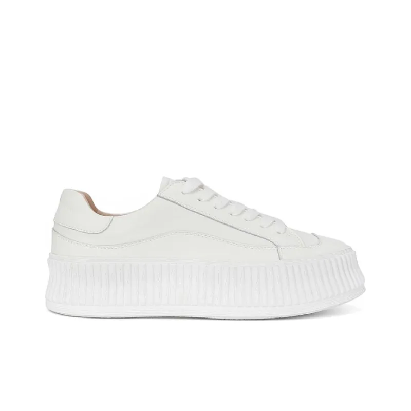 CHRISTINE SHEII Siu Siu Wear Resistant Low Top Skateboard Shoes Women's White-1