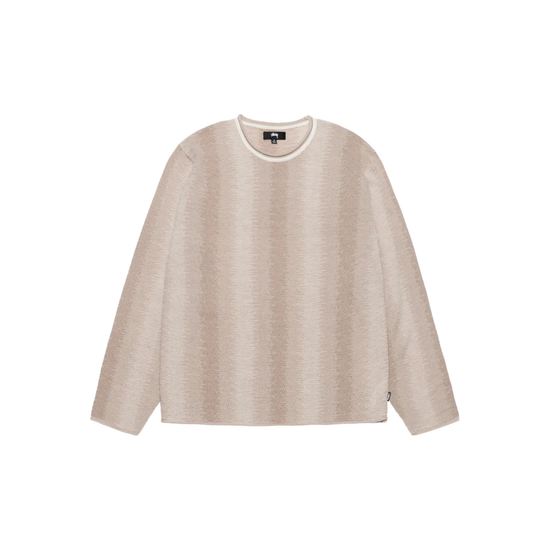 Stussy Shadow Stripe Sweater Olive Brown XXL - POIZON