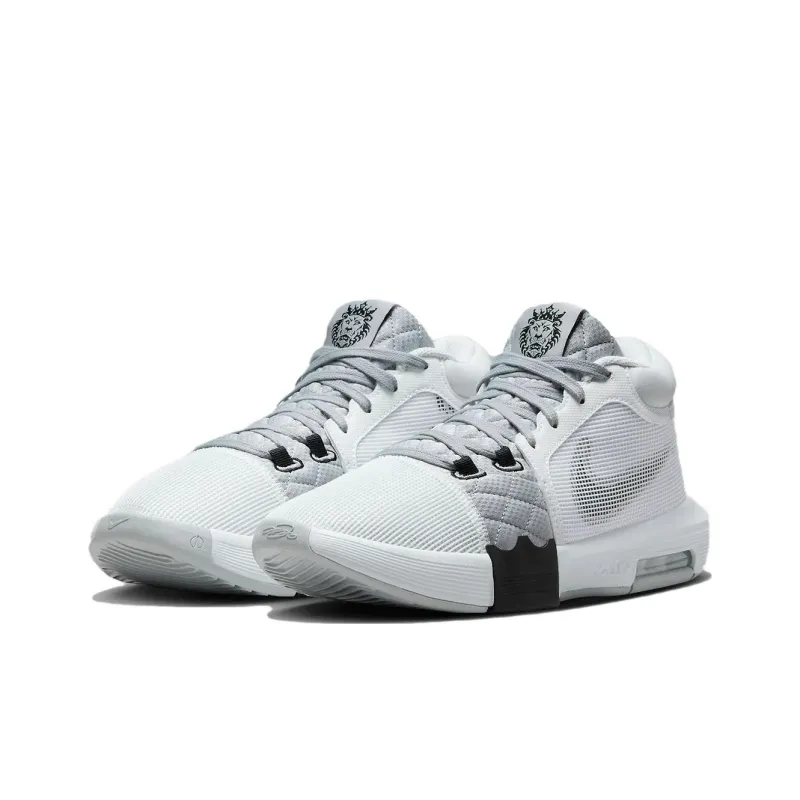 Nike LeBron Witness 8 'White Light Smoke Grey'-2
