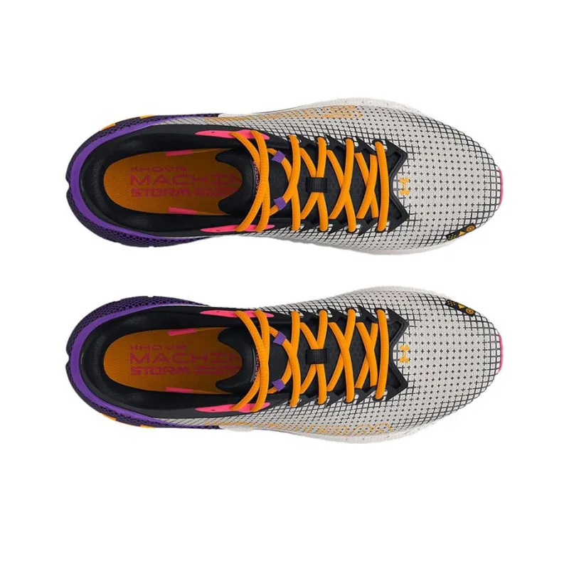 Under Armour Hovr Machina 'Storm White Clay Formula Orange' Women's-3
