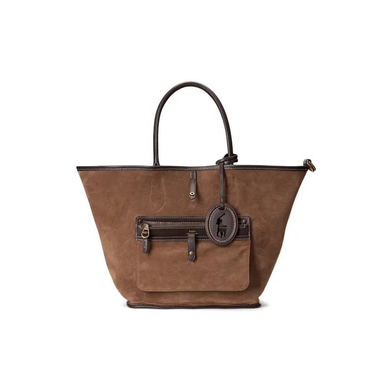 Polo Ralph Lauren Bellport Handbags Brown-4