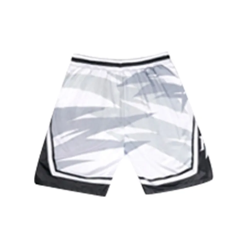 Powolves Sports Shorts Unisex White-1