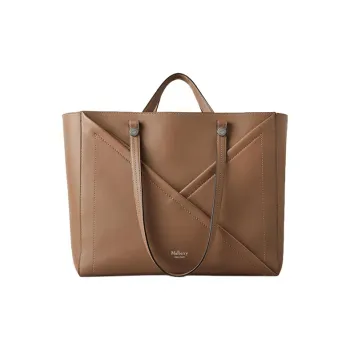 Mulberry Smooth Matte Calfskin Tote Bag, Shopping Bag, Shoulder Bag, Handbag Regular Women's Teak