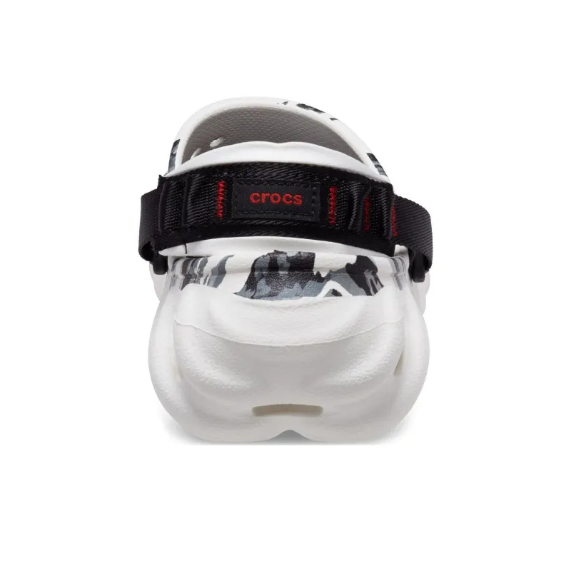 Crocs Echo Tiger Clog 'White Black'-3