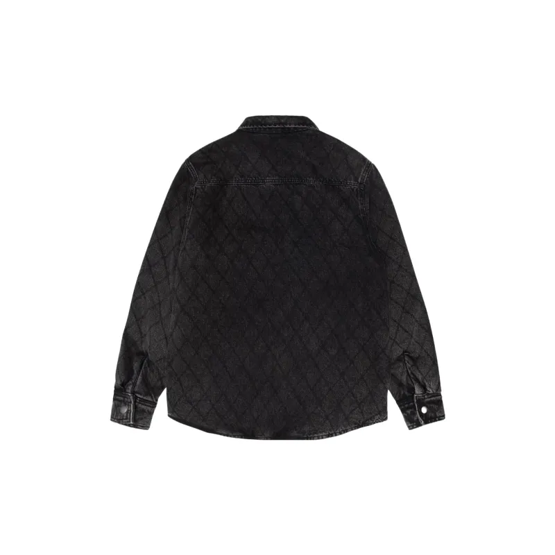 Stussy Quilted Denim Shirt-1