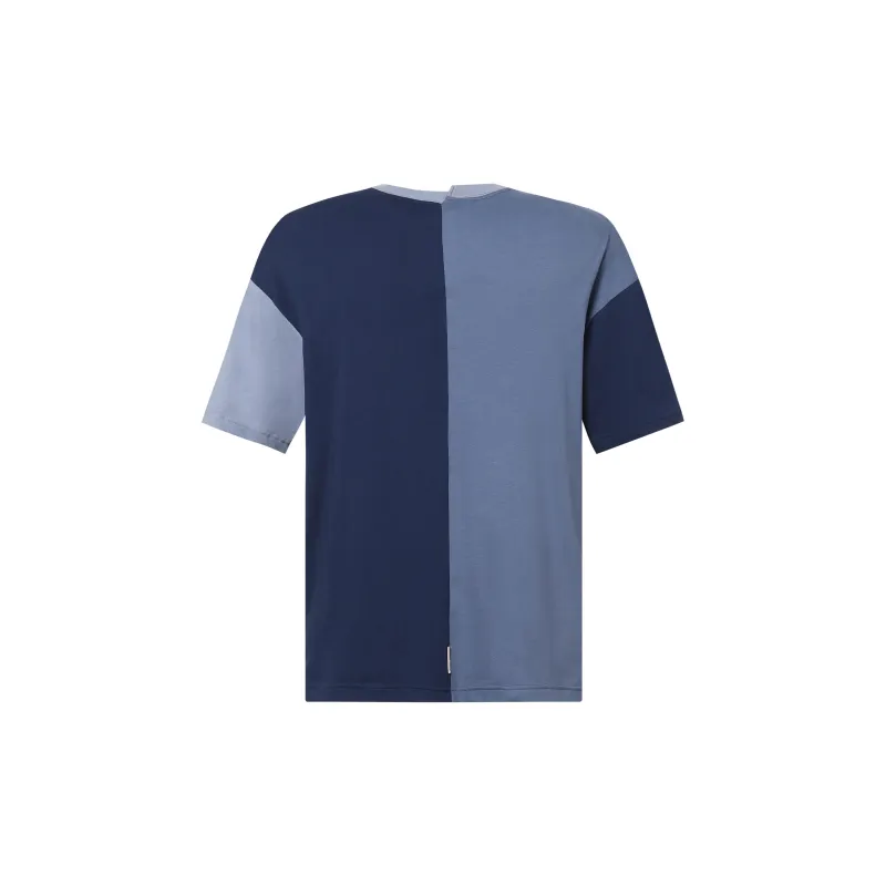 Nike Women'ss Retro Colorblock Loose Fit Crewneck T-Shirt Blue-1