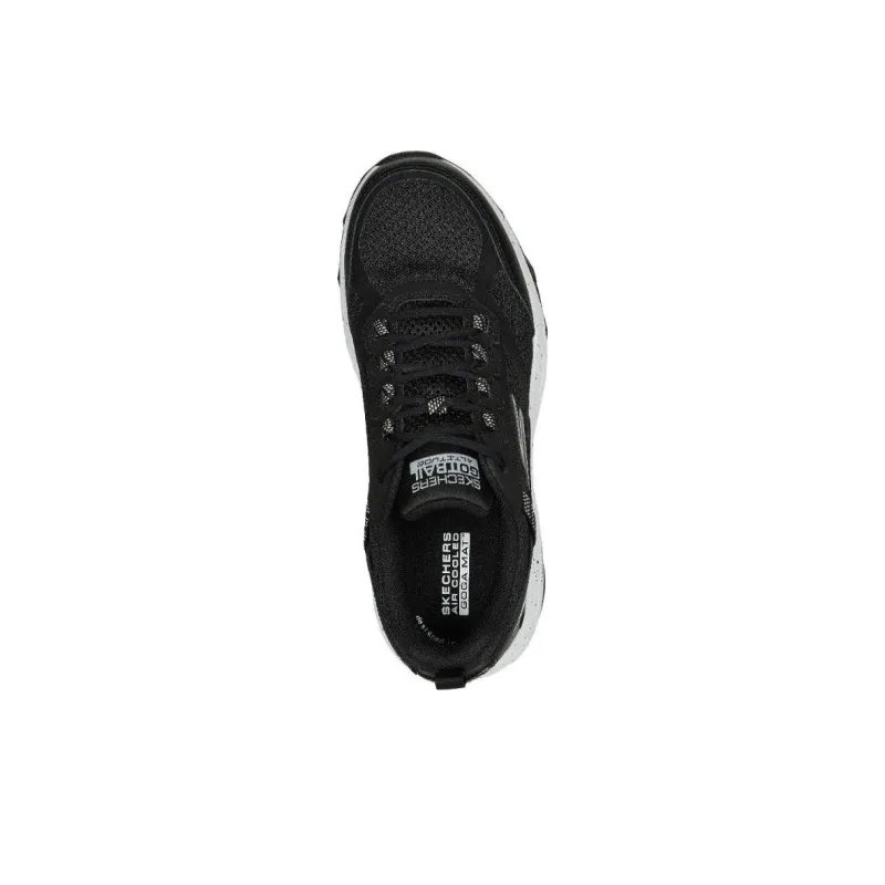 Skechers Go Run Trail Wear resistant And Lightweight Low Top Running Shoes Women's Black-3