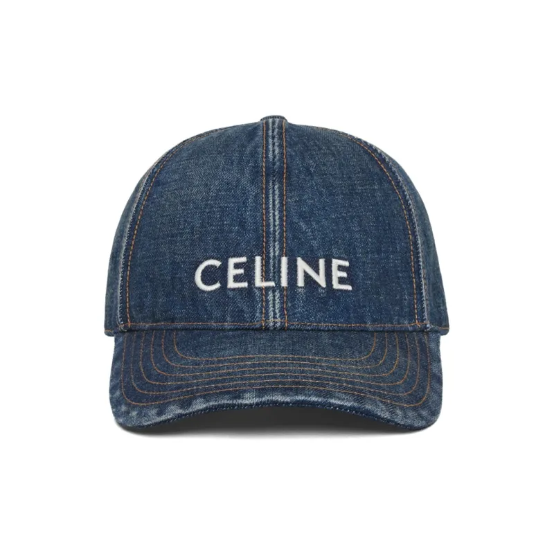 CELINE Baseball Cap In Trail Wash-0