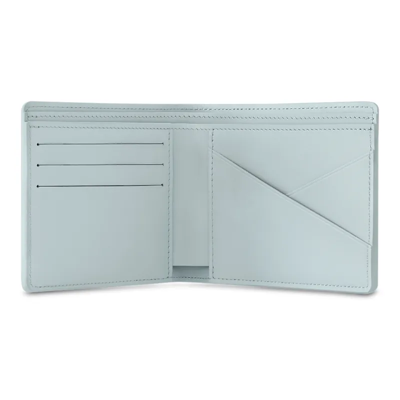 LOUIS VUITTON Multiple Cow Leather Wallet Regular Men's Cloud Blue-3