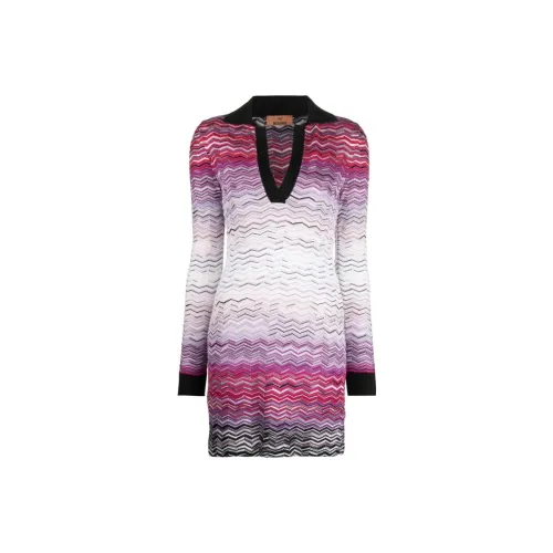 MISSONI Stretch-silk Woven Dress