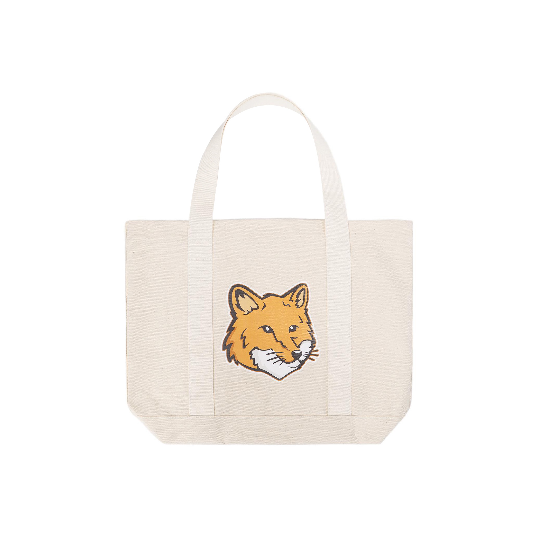 Maison kitsune tote bag best sale