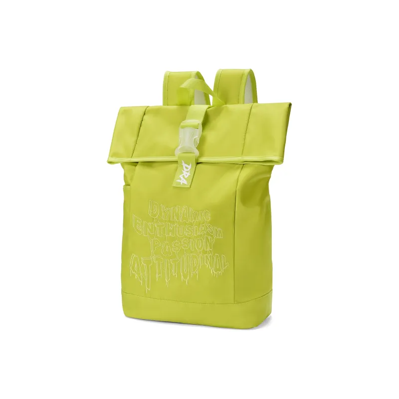DRACONITE Polyester Students Backpack Regular Unisex Lime Neon Green-1
