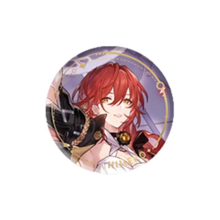 MIHOYO Collapsing Character Star Rail Character Illustration Collection Tinplate Badge Path Of Intellect IP Merch-1