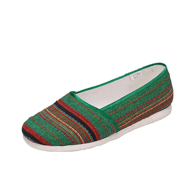 Neiliansheng Casual Single Shoes Women's Red Green-1