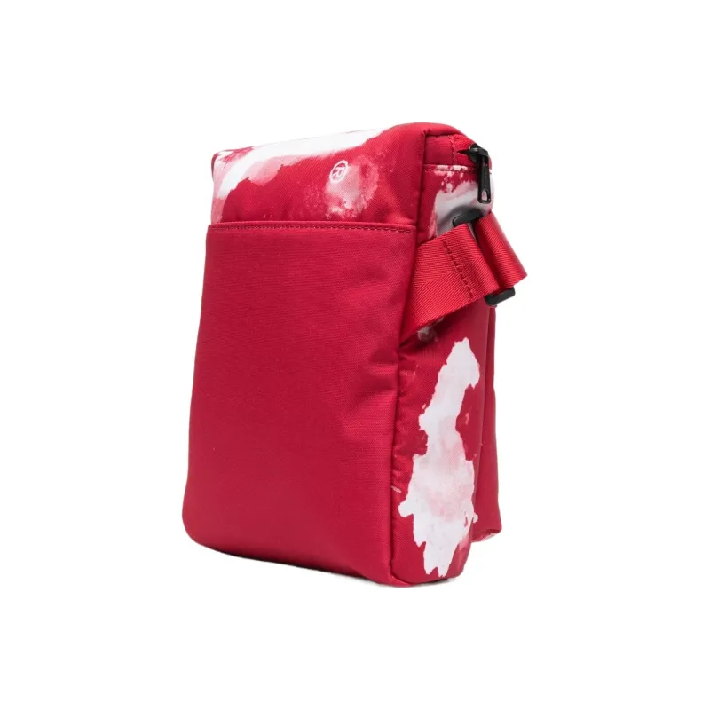 DIESEL Polyester Messenger Bag Shoulder Bag Crossbody Bag Regular Men's Red-1