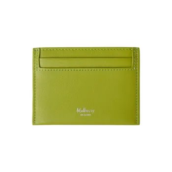 Mulberry Calfskin Card Holder Women's Acid Green