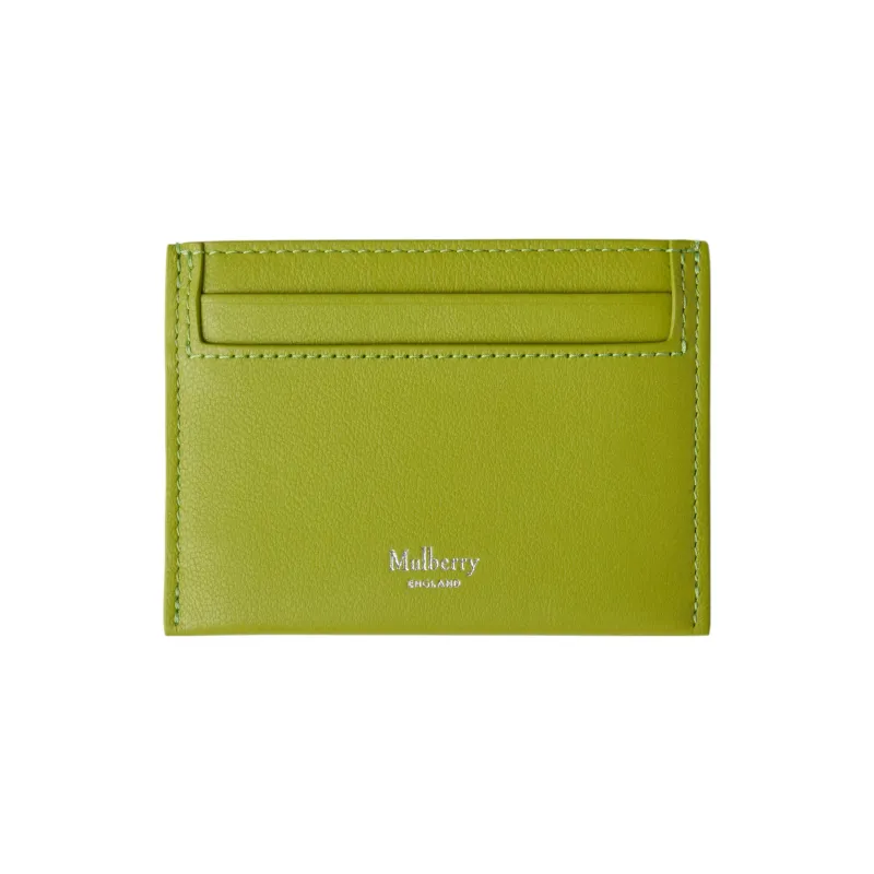 Mulberry Calfskin Card Holder Women's Acid Green-0