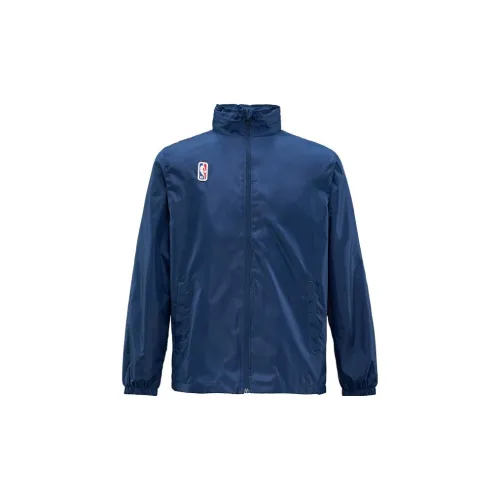 NBA Team Jackets Men Navy Blue