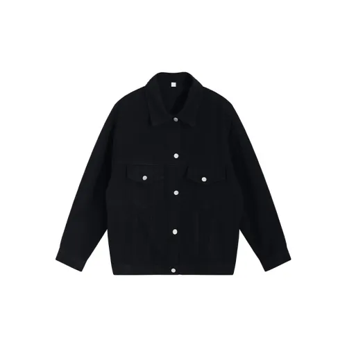 Garbege Denim Jackets Women's Black