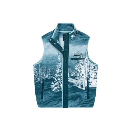 Columbia Vests Men Blue