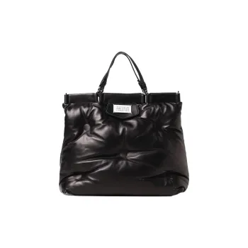 Maison Margiela Sheepskin Shoulder Bag, Crossbody Bag, Handbag Tubas Women's Black