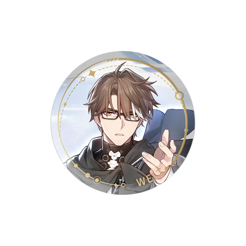 MIHOYO Honkai Star Rail, Character Illustration Collection Tinplate Badge, The Path Of The Void IP Merch-5