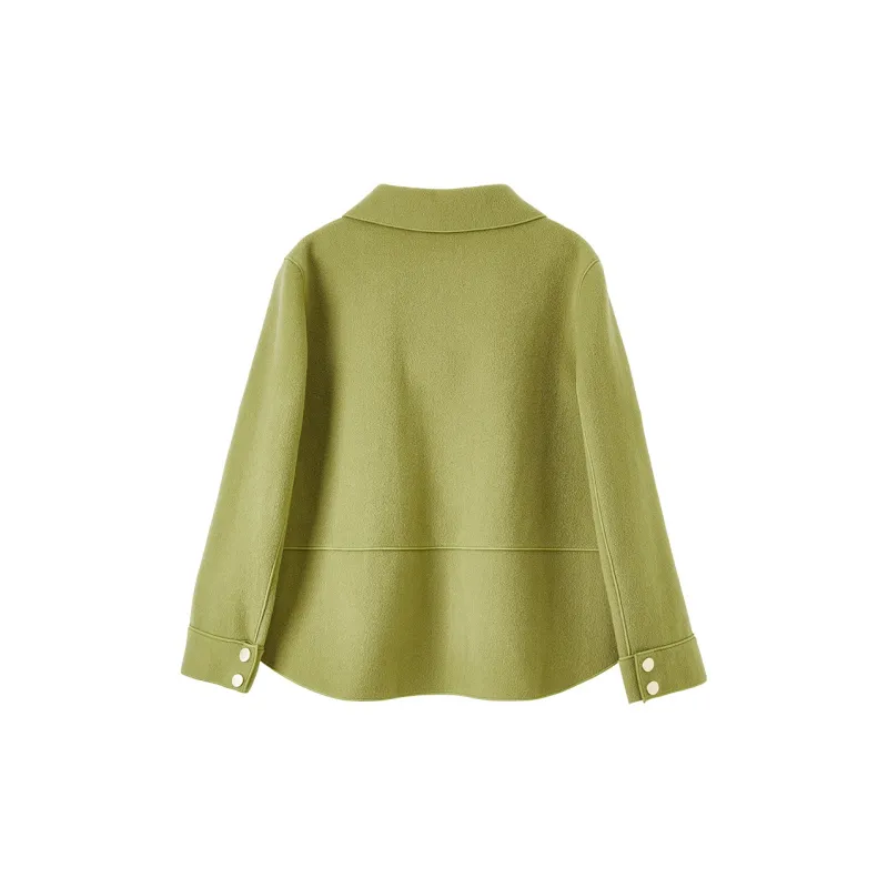SENTUBILA Coats Women's Grass Green-7